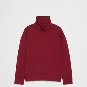 Banana Republic Burgundy Turtleneck Sweatshirt
